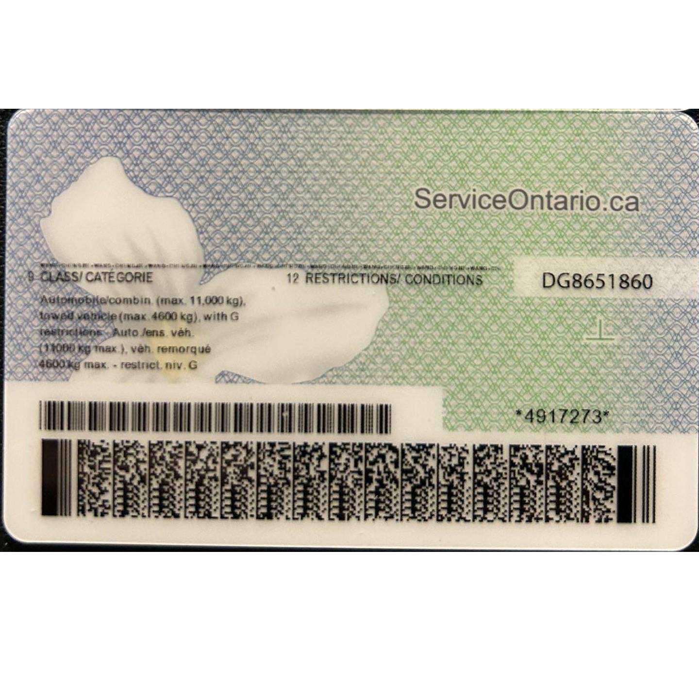 Buy Ontario Fake IDs | Scannable | Buy 1 Get 1 free - USA BEST FAKE ID
