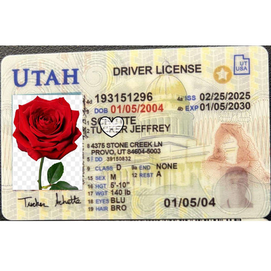 Buy Utah Fake ID | Scannable | Buy 1 Get 1 free - USA BEST FAKE ID