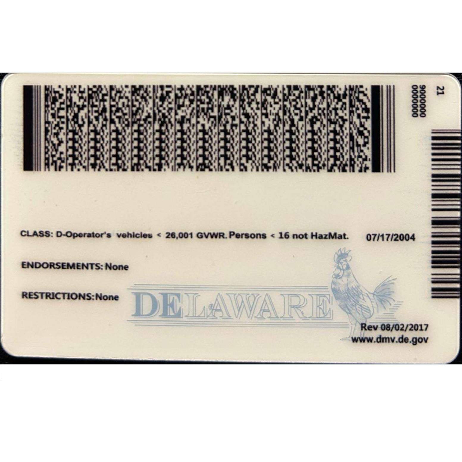 Buy Delaware Fake IDs | Scannable | Buy 1 Get 1 free - USA BEST FAKE ID