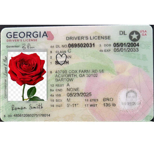 Buy Georgia Fake ID | Scannable | Buy 1 Get 1 free - USA BEST FAKE ID