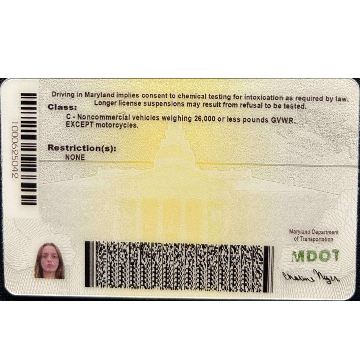Buy Maryland Fake IDs | Scannable | Buy 1 Get 1 free - USA BEST FAKE ID