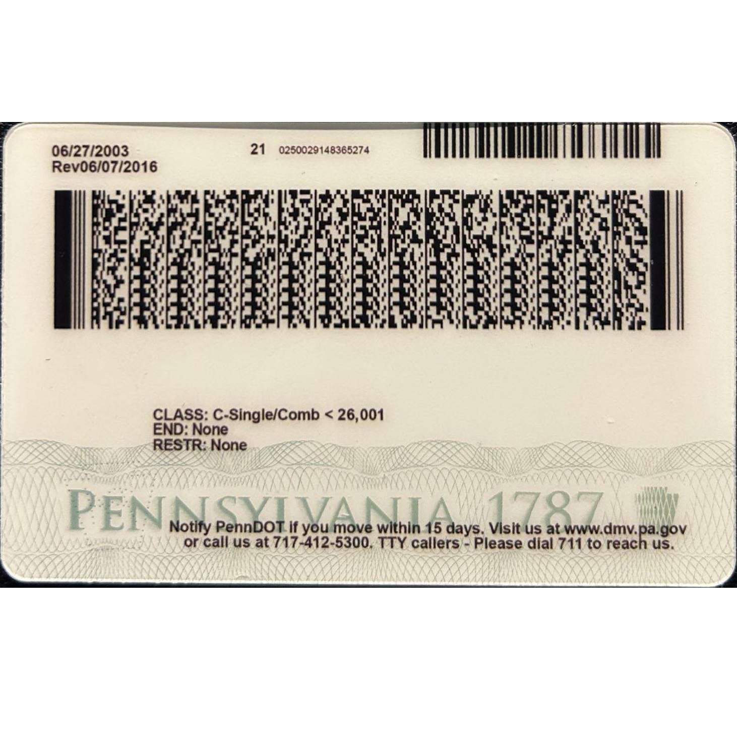 Buy Pennsylvania Fake IDs | Scannable | Buy 1 Get 1 free - USA BEST FAKE ID