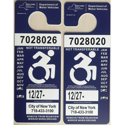 Buy New York Disable Person Placards  | Big Discount - USA BEST FAKE ID